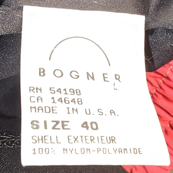 Vintage BOGNER Y2K Ski Jacket, Hidable hood, Tons of Pockets, MADE IN THE USA 40 - Picture 10 of 16